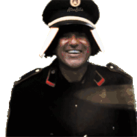 a man wearing a helmet and a hat that says arabelis