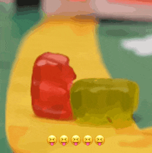 Bear Happy Bear GIF - Bear Happy Bear Gummy GIFs