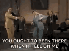 Three Stooges When It Fell On Me GIF - Three Stooges When It Fell On Me Dance GIFs