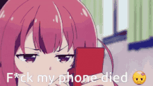 Mad My Phone Died GIF - Mad My Phone Died Anime GIFs