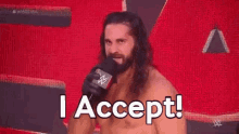 Wwe Seth Rollins GIF - Wwe Seth Rollins I Accept GIFs