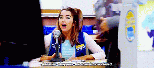 Superstore Cheyenne Lee GIF - Superstore Cheyenne Lee Attention Shoppers -  Discover & Share GIFs