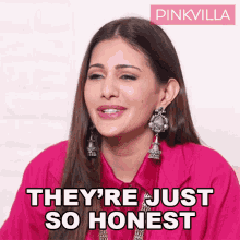 Theyre Just So Honest Amyra Dastur GIF - Theyre Just So Honest Amyra Dastur Pinkvilla GIFs