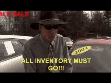 sale all inventory must go gary wendall