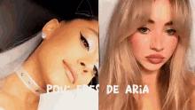 Aribrina Ariana Grande GIF - Aribrina Ariana Grande Sabrina Carpenter GIFs
