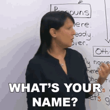 Whats Your Name Rebecca GIF - Whats Your Name Rebecca Engvid GIFs