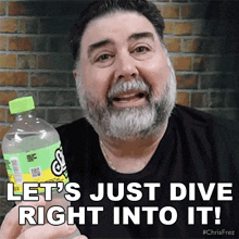 Lets Just Dive Right Into It Chris Frezza GIF - Lets Just Dive Right Into It Chris Frezza Lets Get Into It GIFs