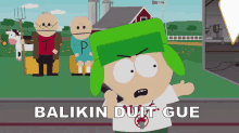 Cepetan Balikin Duit Gue Sekarang!!!!!! GIF - Kyle Broflovski Kyle South Park GIFs