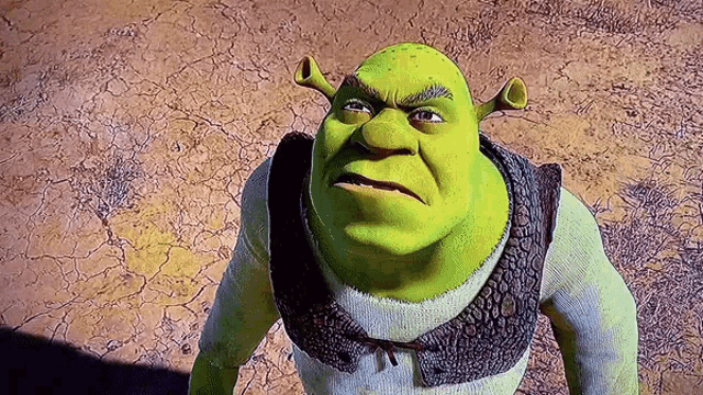 shrek looking up meme gif｜TikTok Search