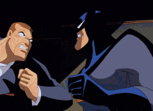 Batman Batman The Animated Series GIF - Batman Batman The Animated Series Slugged GIFs