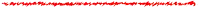 a red and black waveform on a white background .