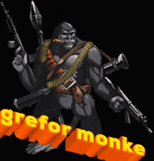 Grefor Monke Epik Monkey GIF - Grefor Monke Grefor Epik Monkey GIFs