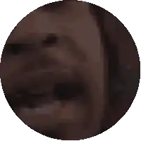 a pixelated image of a circle with a white background