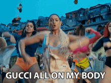 Gucci All On My Body Danielle Leigh Curiel GIF