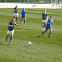 Playing Football Lauren Wade GIF - Playing Football Lauren Wade Northern Ireland GIFs