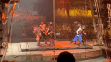 Stunt Show Punch GIF - Stunt Show Punch Pirate Punch GIFs