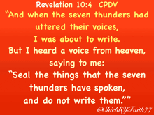 revelation 10 4 cpdv is displayed on a red background
