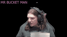 Mr Bucket Man Swish GIF - Mr Bucket Man Bucket Man GIFs