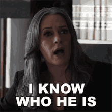 I Know Who He Is Emily Prentiss GIF - I Know Who He Is Emily Prentiss Paget Brewster GIFs