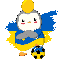 Ukraine Soccer Sticker