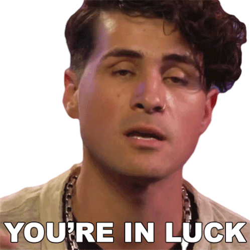 Youre In Luck Anthony Padilla Sticker - Youre In Luck Anthony Padilla Youre So Lucky Stickers