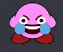 Kirby Laughing Kirby GIF - Kirby Laughing Kirby Deep Fry GIFs