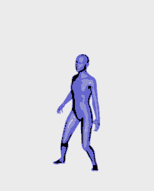 Painthimblue Man GIF - Painthimblue Blue Man GIFs