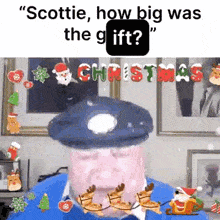 Scottie Mcclue Gift GIF - Scottie Mcclue Gift Christmas GIFs