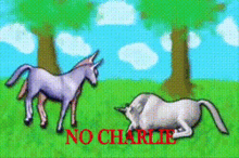 No Charlie Unicorn GIF - No Charlie Unicorn Dont GIFs