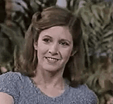 Carrie Fisher GIF - Carrie Fisher Smile GIFs