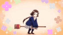 mashiro mitsumine mikakunin de shinkokei broom anime ride broom