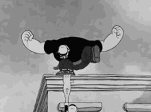 Stomp GIF - Stepped On Popeye Fight GIFs