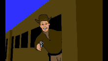 The Town With No Name Cowboy GIF - The Town With No Name Cowboy Avgn GIFs