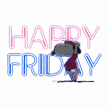 happy friday snoopy its friday its finally weekend