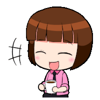 Cute Girl Sticker