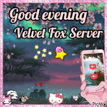 Good Evening Velvet GIF - Good Evening Velvet Velvet Fox GIFs