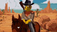 Howdy GIF - Howdy Cowboy Simpsons GIFs