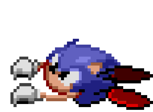 Sonic Holds On Sticker - Sonic Holds On Stickers