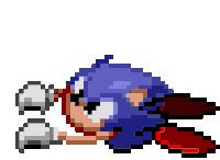 Sonic Holds On Sticker - Sonic Holds On Stickers