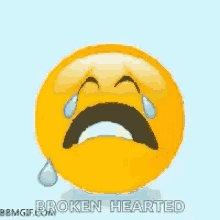 emoji cry sad face cry face broken hearted