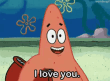 Ily I Love You GIF - Ily I Love You Patrick Star GIFs