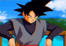 Goku Black Ssj Rośe GIF - Goku Black Ssj Rośe GIFs