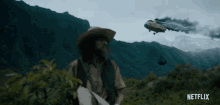 Emergency Landing Helicopter On Fire GIF