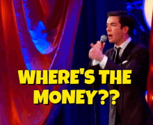 John Mulaney Wheres The Money GIF - John Mulaney Wheres The Money Wheres That Money GIFs