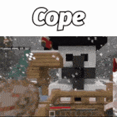 Larry'S Outstanding World Cope GIF - Larry'S Outstanding World Cope Minecraft GIFs