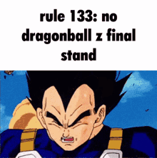 rule133 no final stand