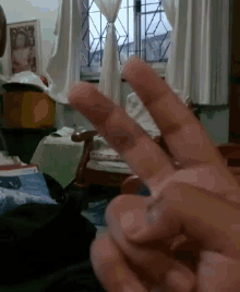Hand Peace GIF - Hand Peace Fingers GIFs