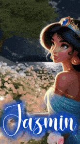 a picture of a princess named jasmin