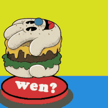 Spanky Burger GIF - Spanky Burger Wen GIFs