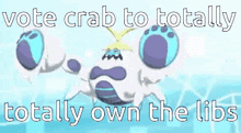 Crabominable Pokemon GIF - Crabominable Pokemon Crab GIFs